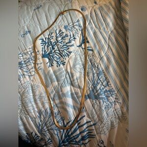 2 14k gold necklaces 18 and 20 inches